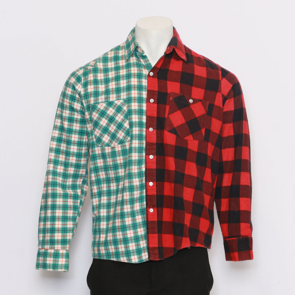 Reworked Half And Half Shirts