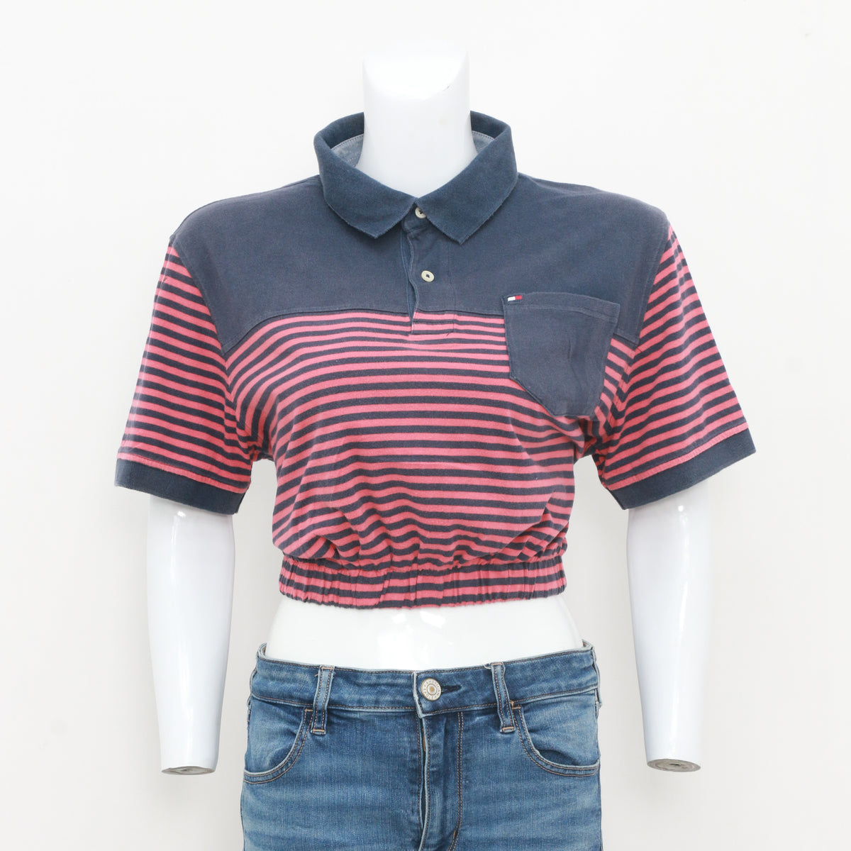 Reworked Mix Brand Crop Top T-shirts – Creed Vintage