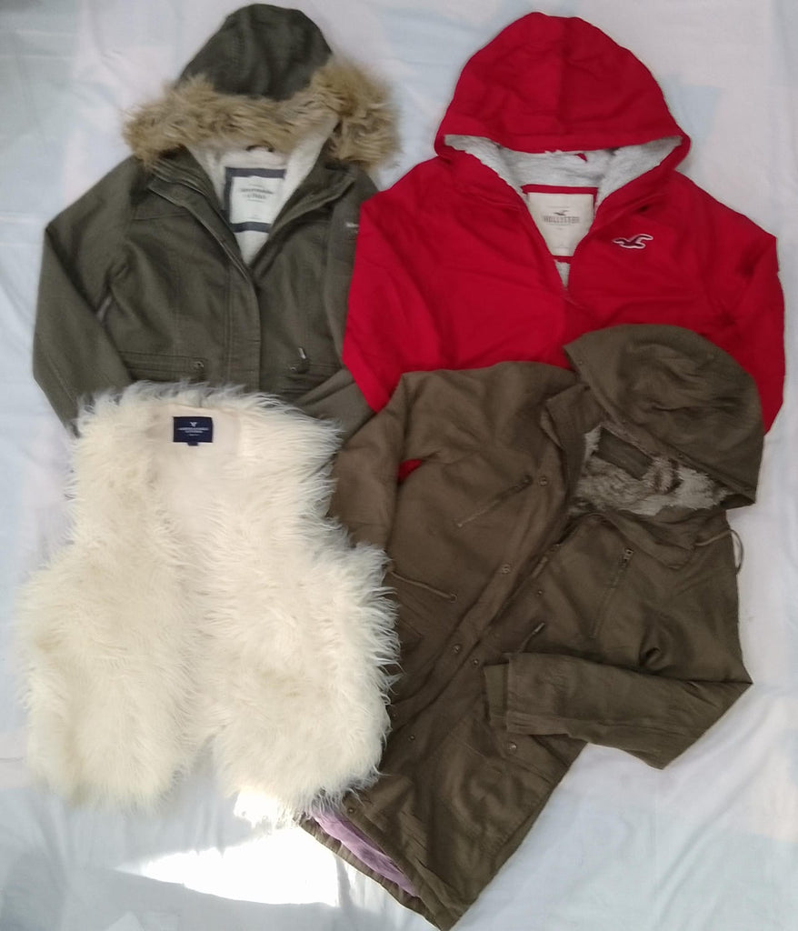 CR12158 Mix-Branded Fur Coats