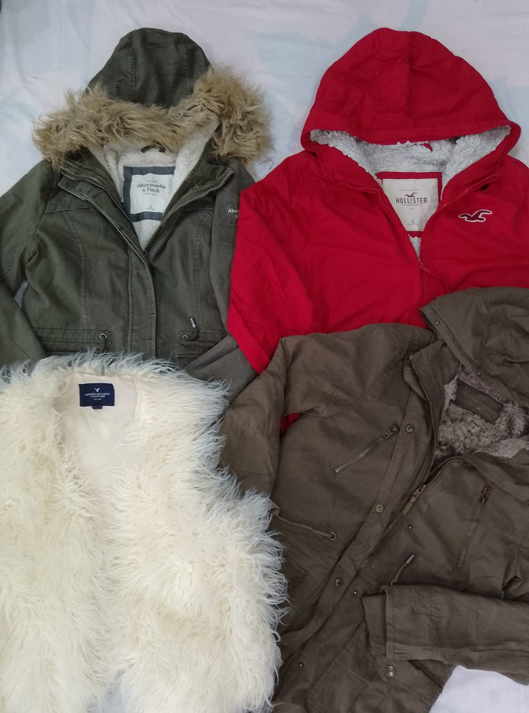 CR12158 Mix-Branded Fur Coats