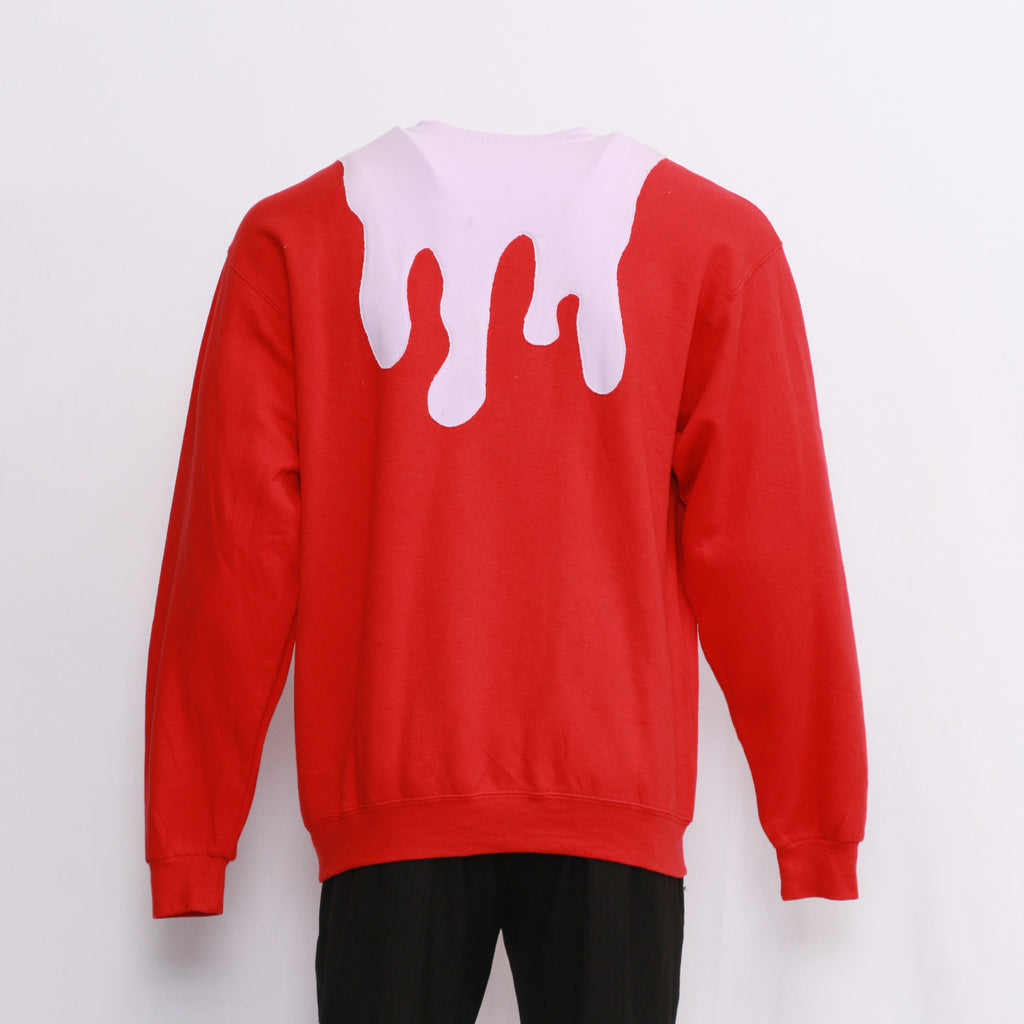 CR259 Reworked Paint Drop Pattern Branded Sweatshirts