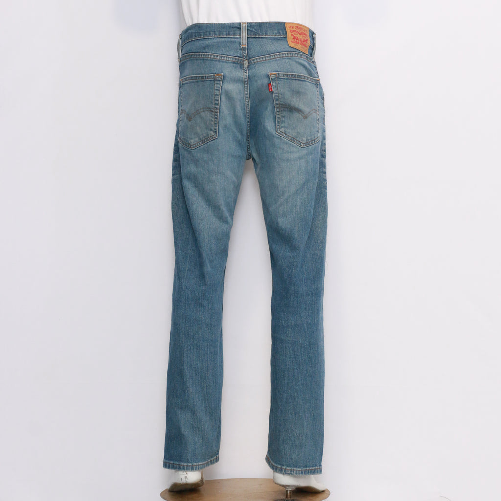 CR064 Men Reworked Denim Trouser Feature A Patchwork Design