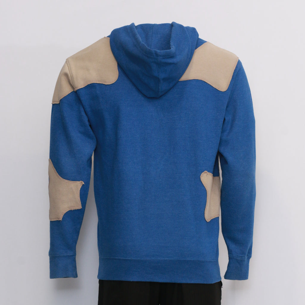 CR165 Reworked Branded Lounge Wear Patchwork Hoodies