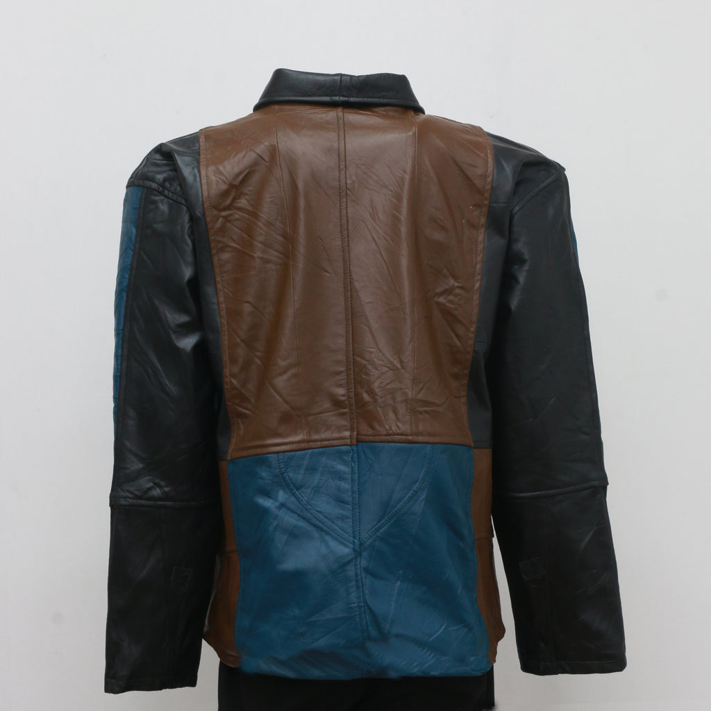 CR876 Reworked Leather Colourful Jackets