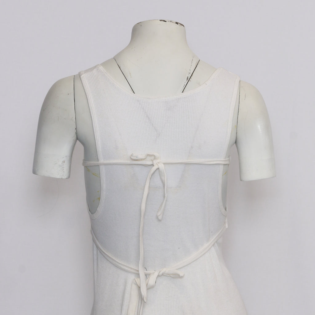 CR1050 Reworked printed Tie Back Scarf Top