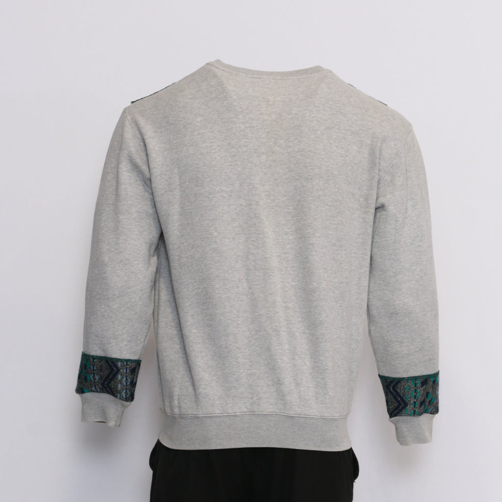 CR252 Reworked Branded Colorful Insert Sweatshirts with Logo