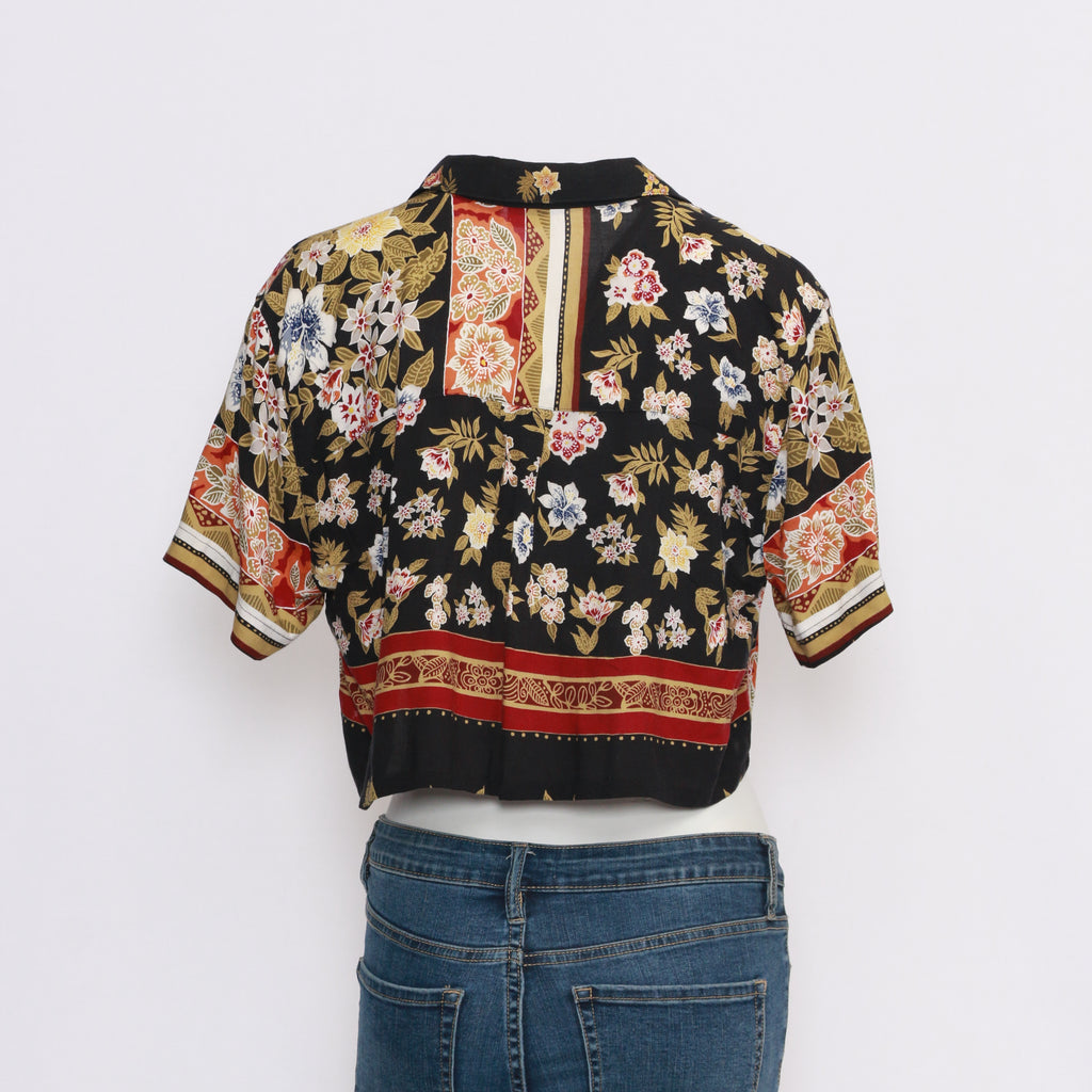 nike reworked crop top