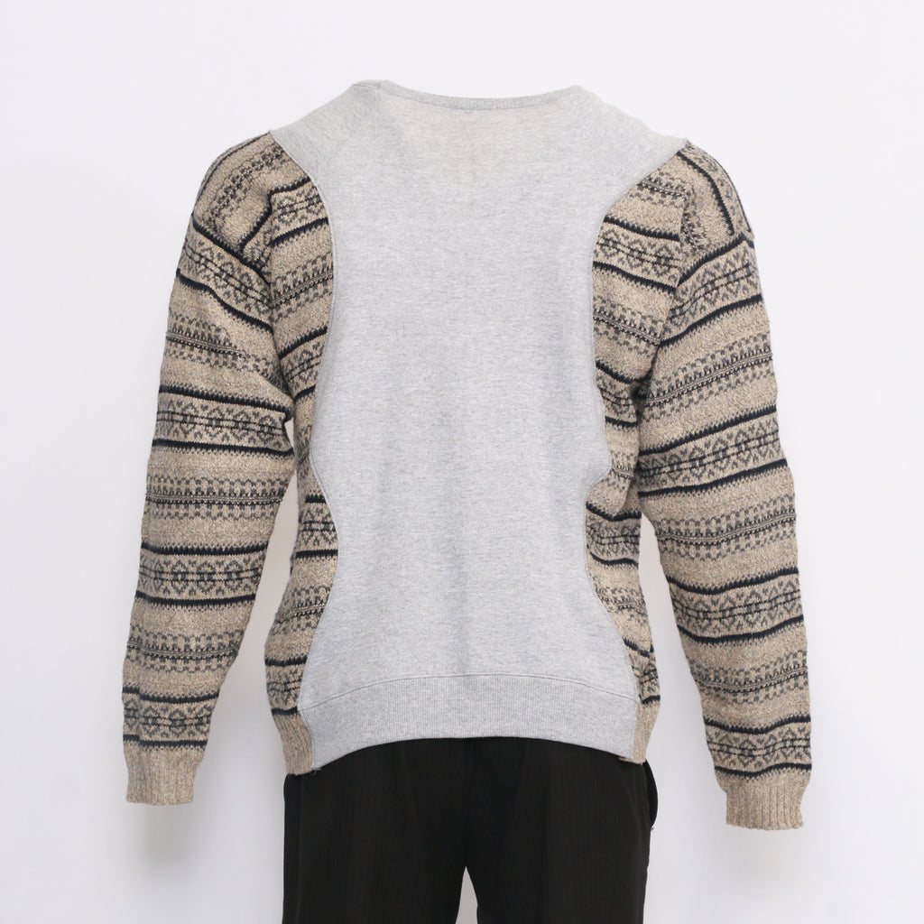 CR923 Reworked Branded Men's Center Contrast Sweatshirts