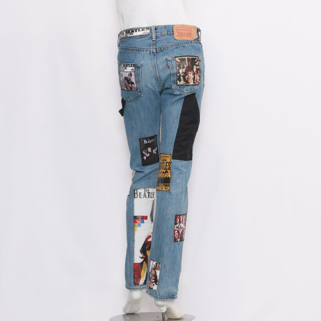 CR10 Levi's Music Patchwork Breathable Jeans
