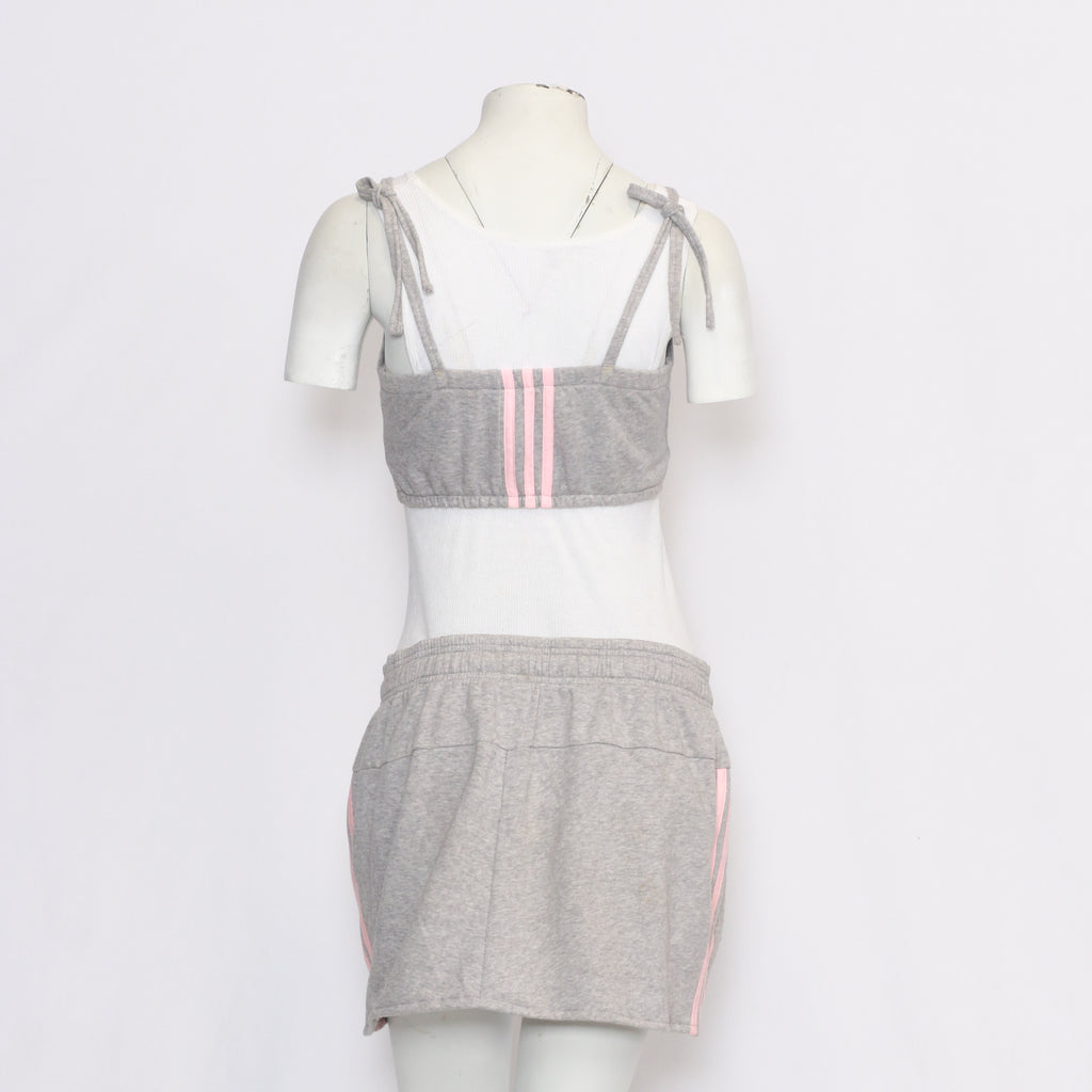 CR690 Reworked Beachwear Blouse and Skirt Set