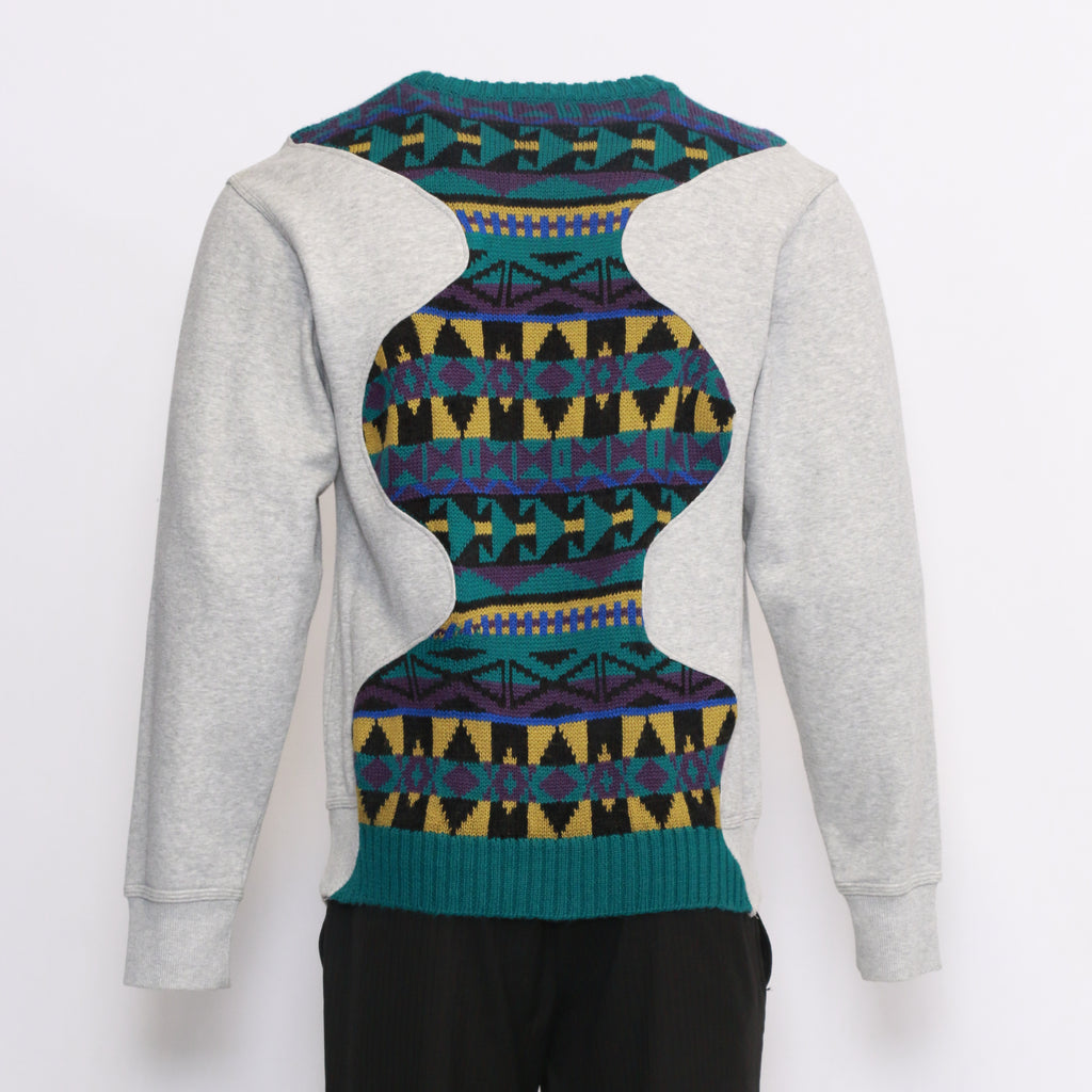 CR173 Reworked Men's Colorful Sweater Sweatshirt