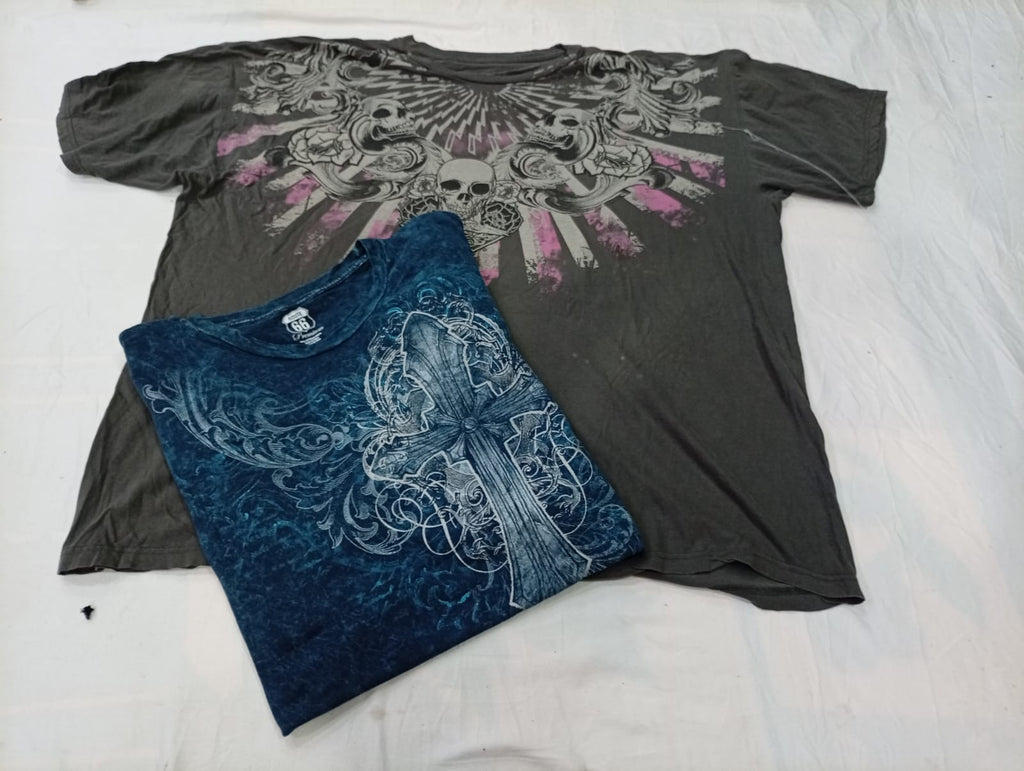 CR12581 Vintage Skull T-Shirts