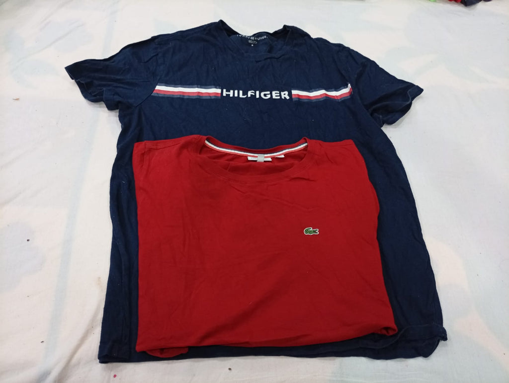 CR11407 Vintage Tommy Hilfiger and Lacoste T-Shirts