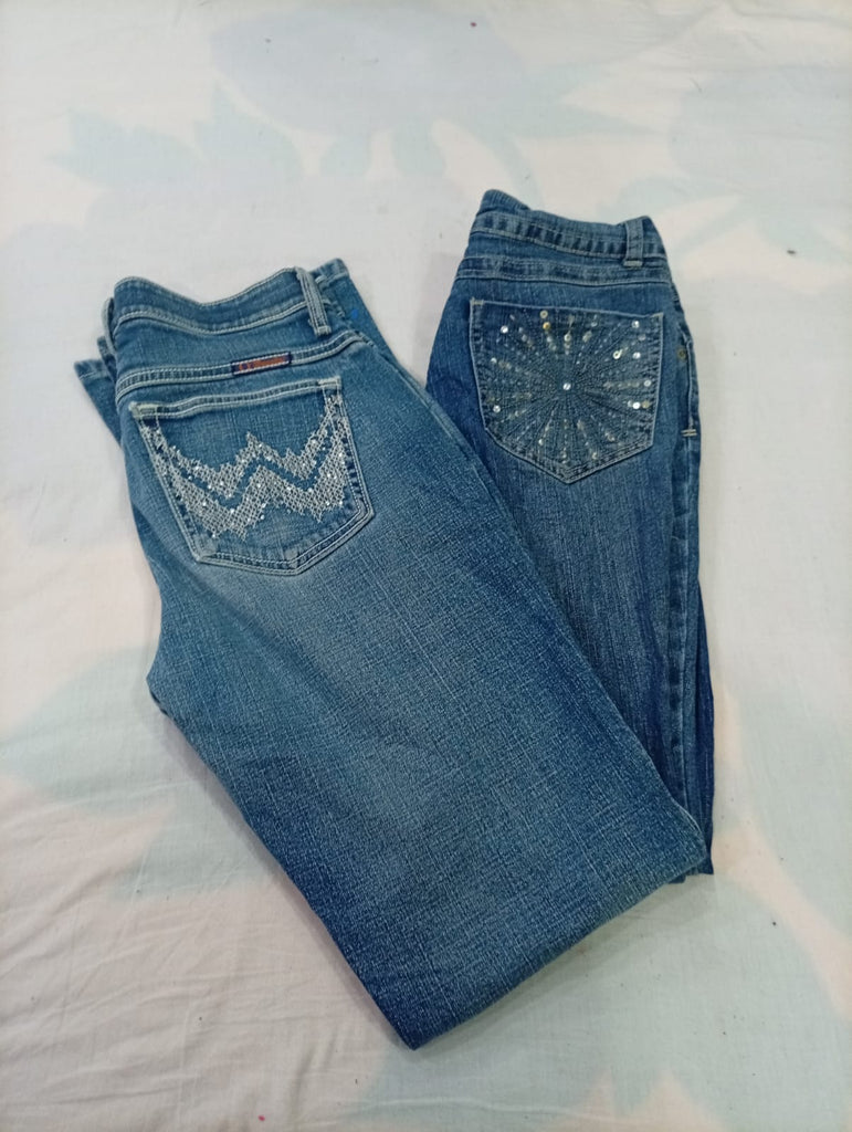 CR11438 Y2K Flare Jeans