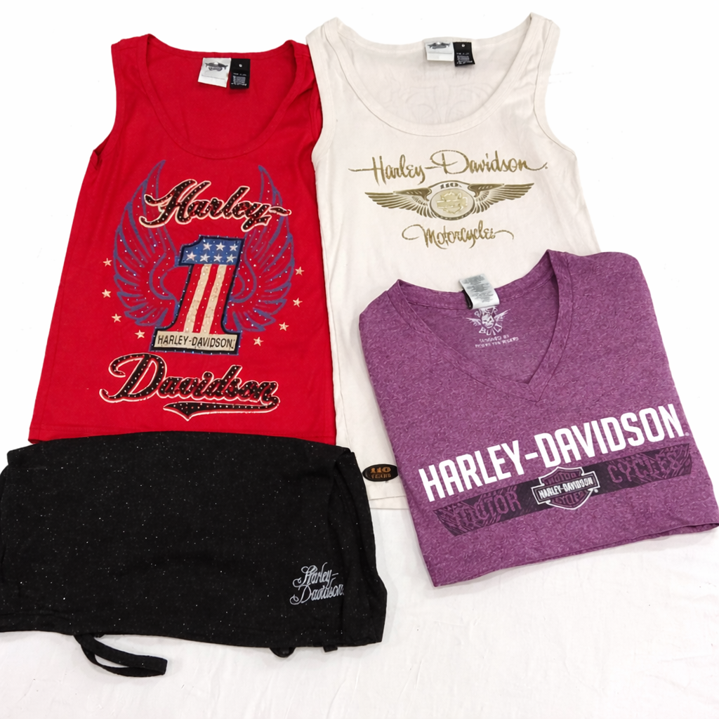 CR7258 Y2K Harley Davidson Baby Tees