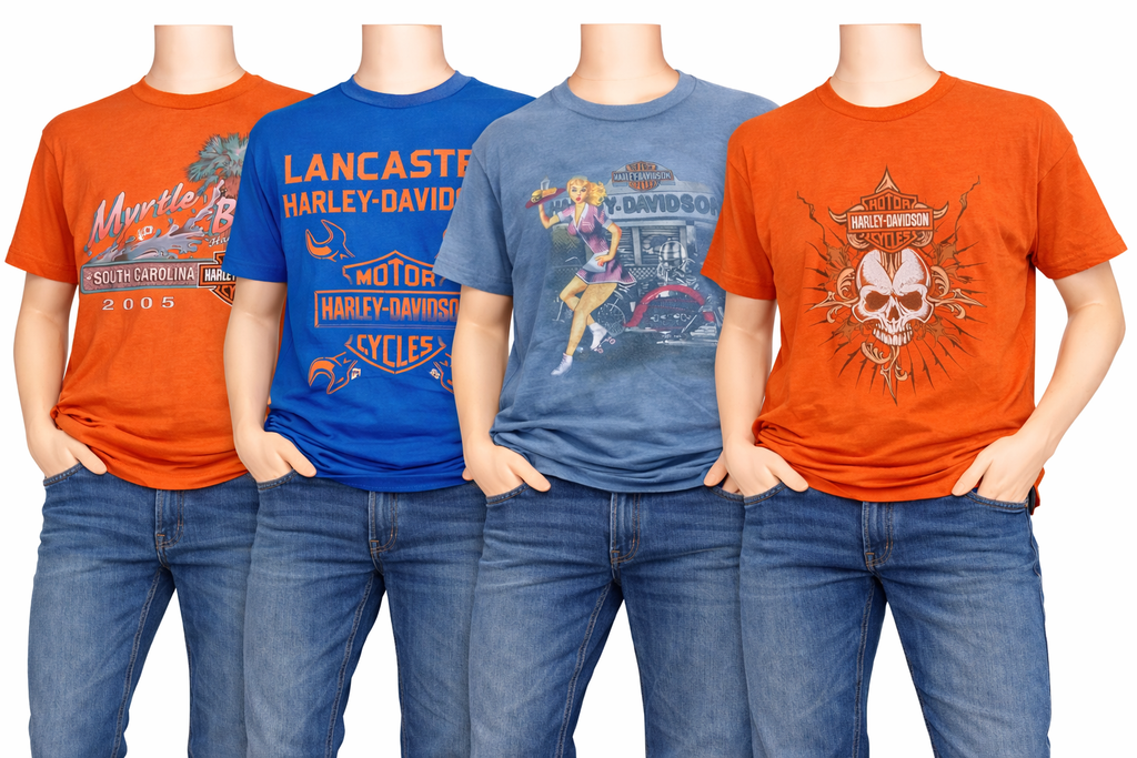 CR7299 Vintage Harley Men T-Shirts