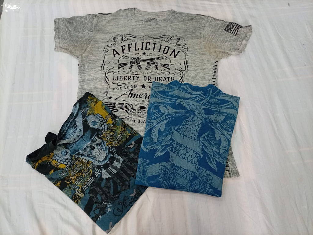 CR12224 Vintage Skull T-Shirts