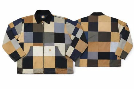 CR1455 Upcycled Patchwork Jacket