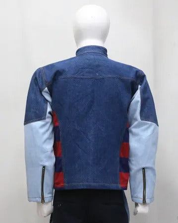 CR1424 Upcycled Denim Jacket