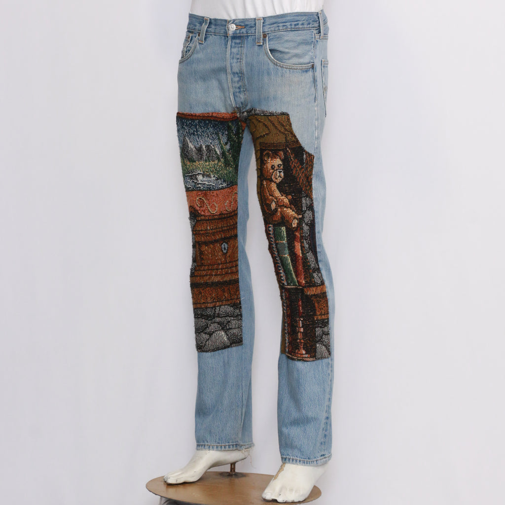 CR209 Reworked Levis 501 Latest Denim Pants