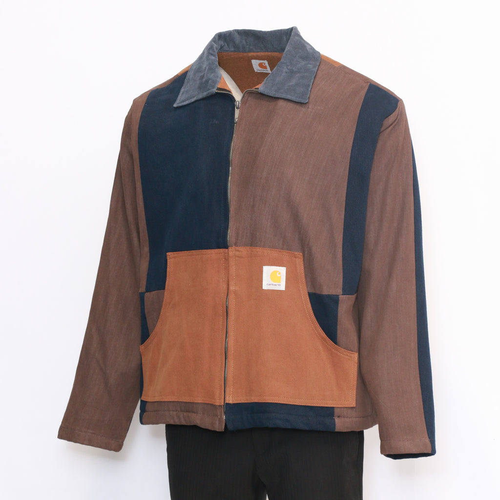 CR0059 Reworked Carhartt Men's Rugged Jacket