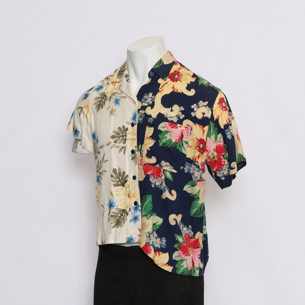 CR101 Men Reworked Hawaii Different Print Design Shirts