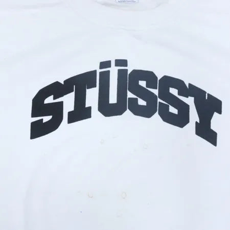 CR1096 - Rework Style Stussy-Inspired Print Sweatshirt