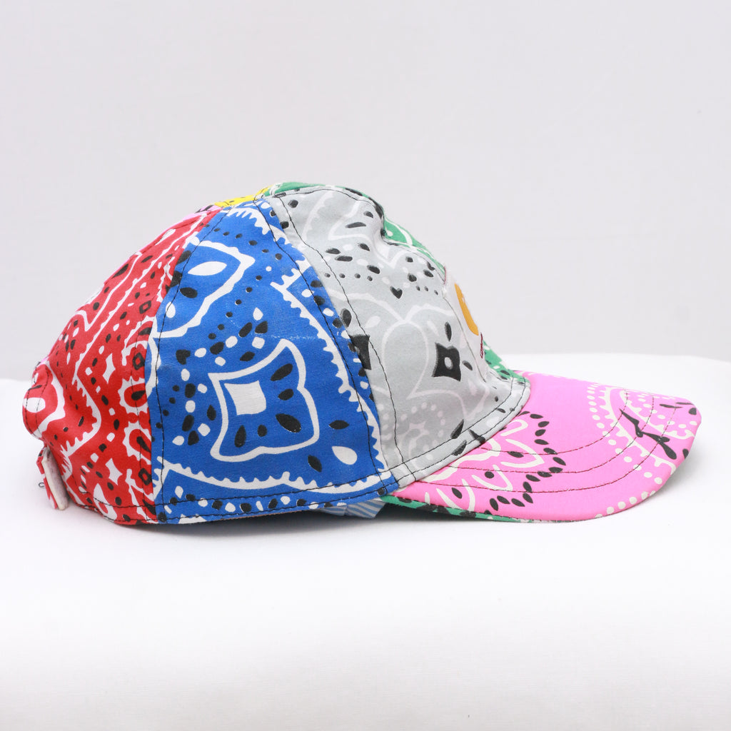 CR1362 Multicolor Reworked Bandana Cap