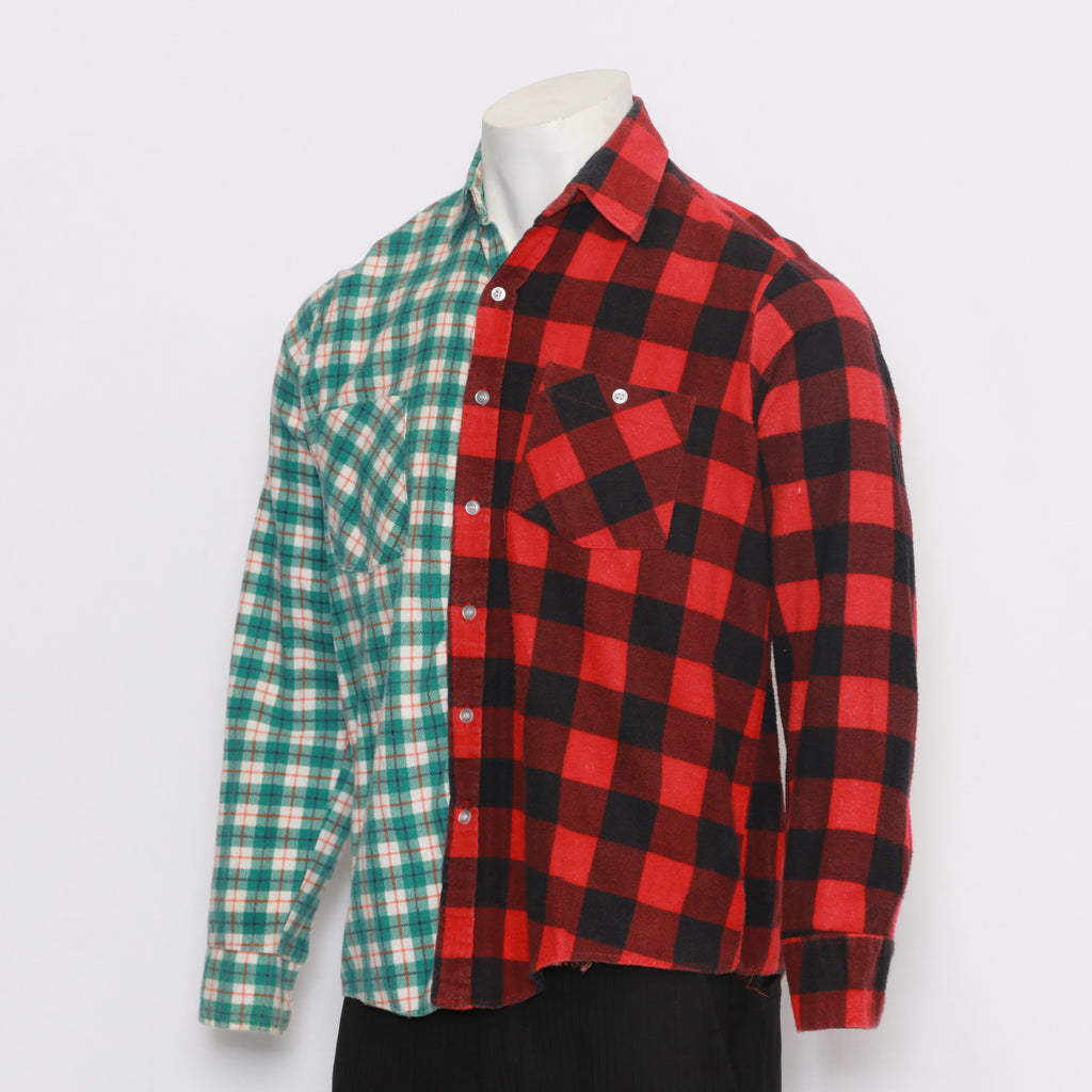 CR134A Reworked Half And Half Shirts