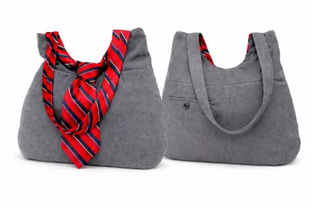 CR1429 Upcycled Formal Tote Bag
