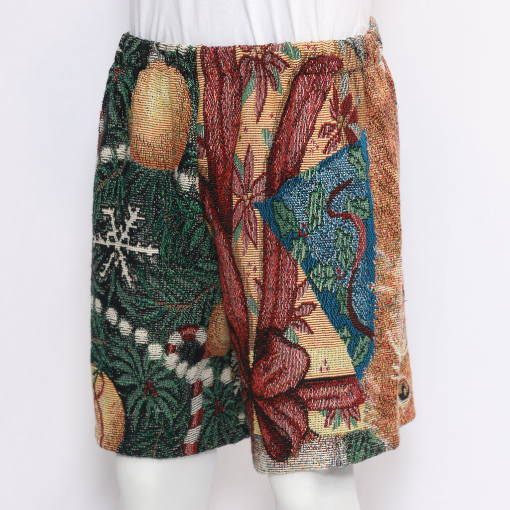 CR022 Stylish Reworked Fleece Blanket Shorts