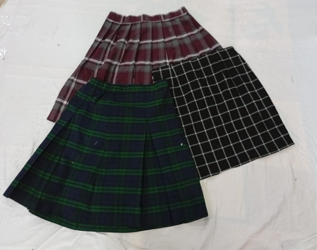 CR12667 Y2K Check Skirts