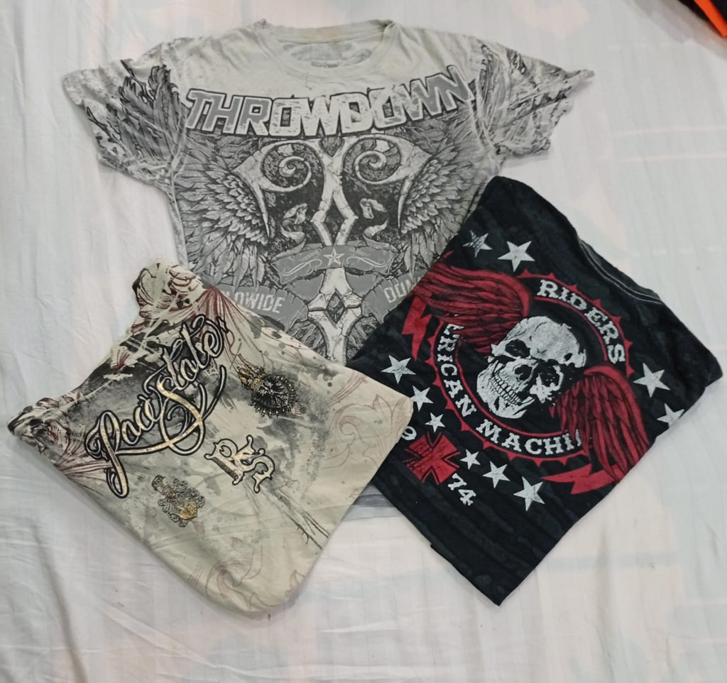 CR12230 Vintage Skull T-Shirts