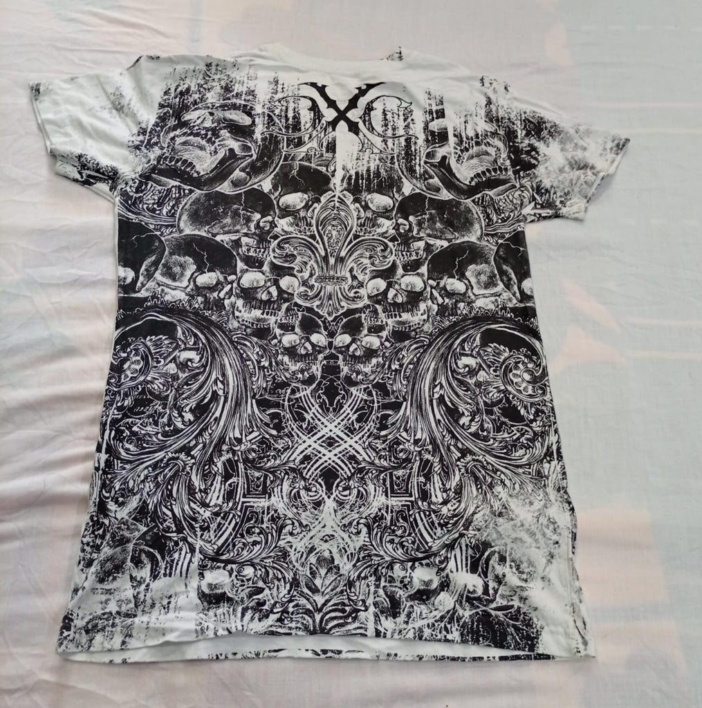 CR13191 Vintage Skull T-Shirts