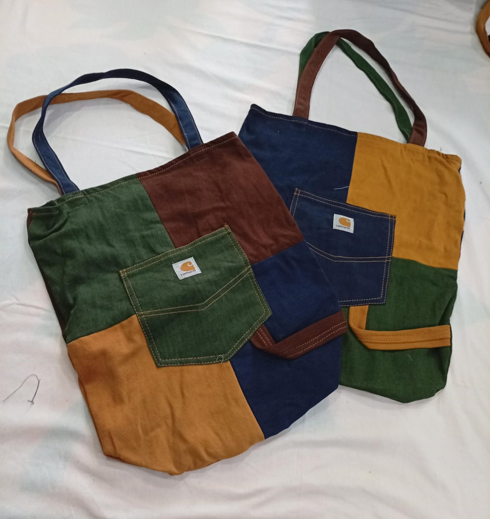 CR12083 Upcycled Carhartt Bags