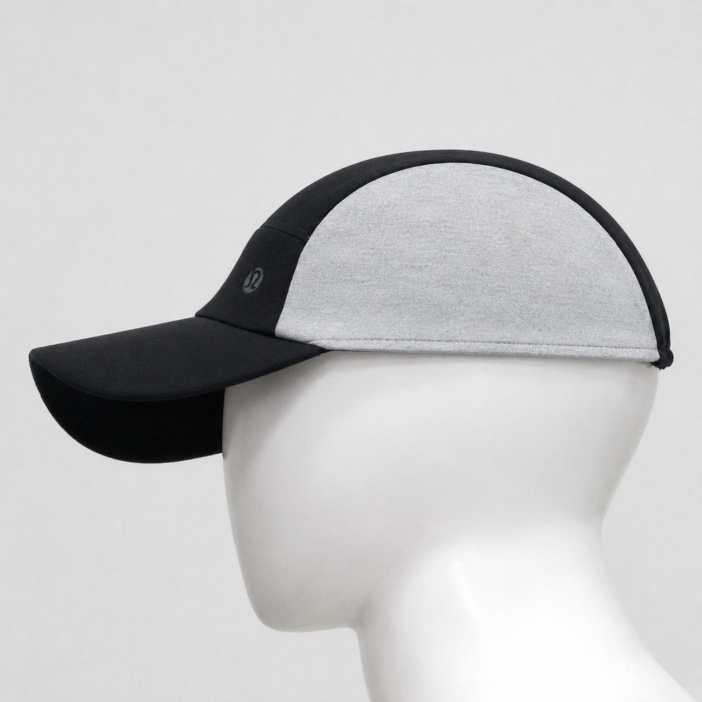 CR2198 UPCYCLED LULULEMON COLOR-BLOCK RUNNING CAP
