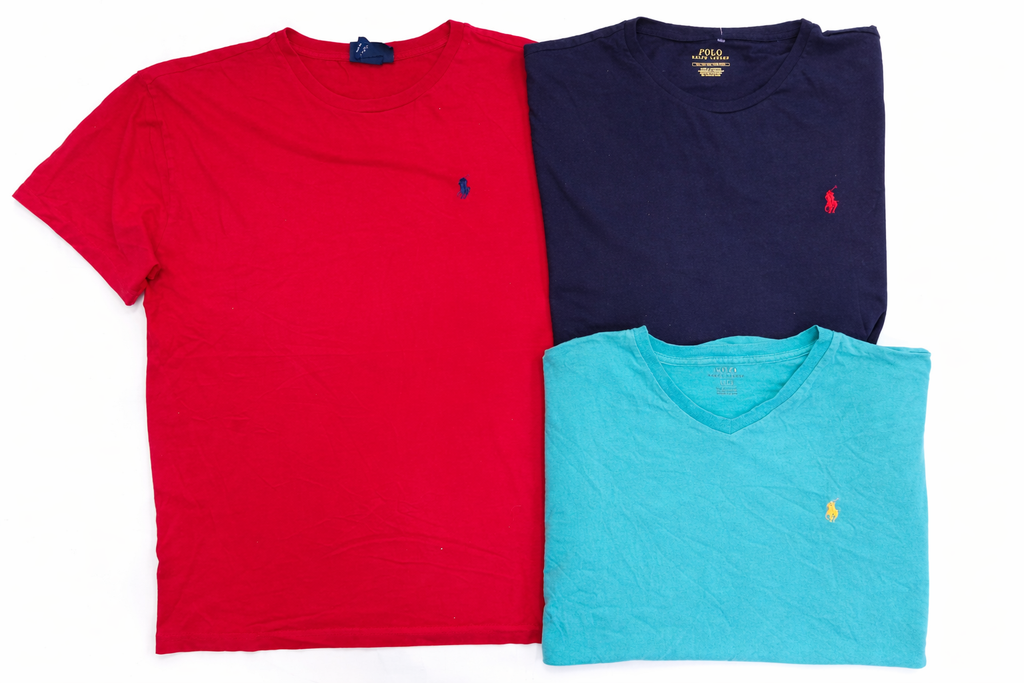 CR7302 Vintage Polo Round Neck T-Shirt