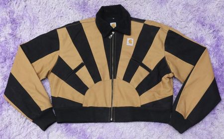 CR2164  Upcycled Statement Jacket