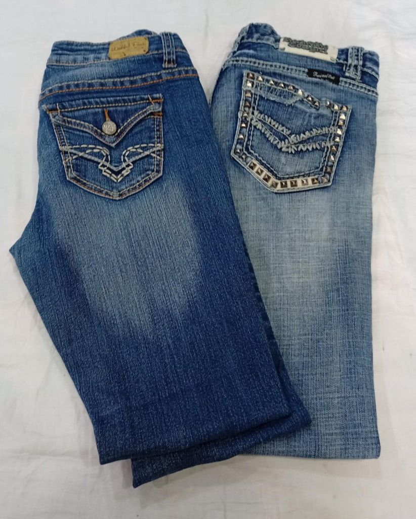 CR12795 Y2K Flare Jeans