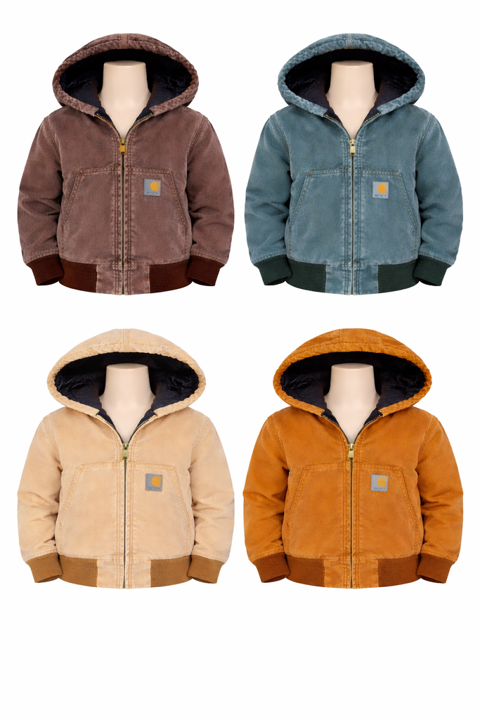 CR7132 Vintage Carharrt Kids Hoodies