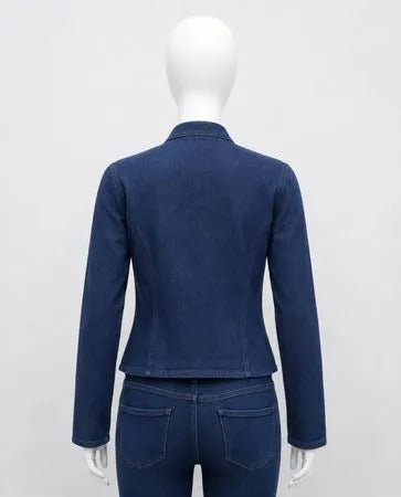 CR2159 Upcycled denim jacket