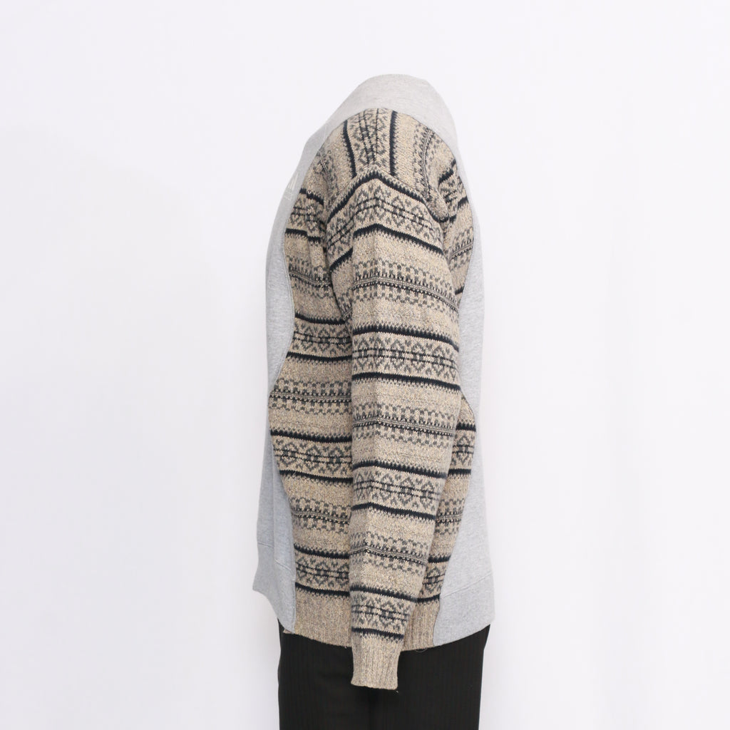 CR923 Reworked Branded Men's Center Contrast Sweatshirts