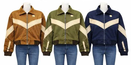 CR1377 Upcycled Crop Carhartt Jacket