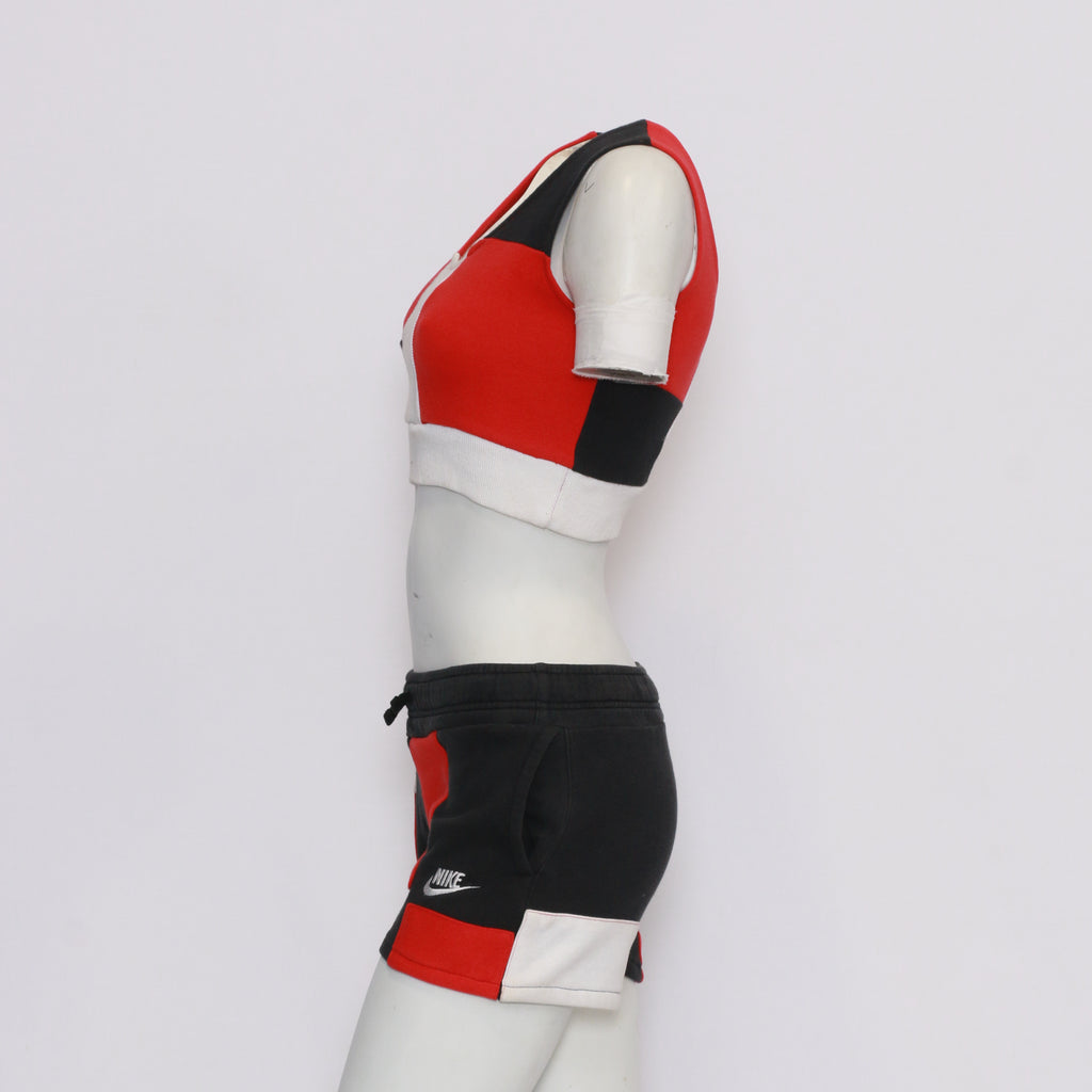 CR9100 Reworked Elegant Two Piece Top and Shorts