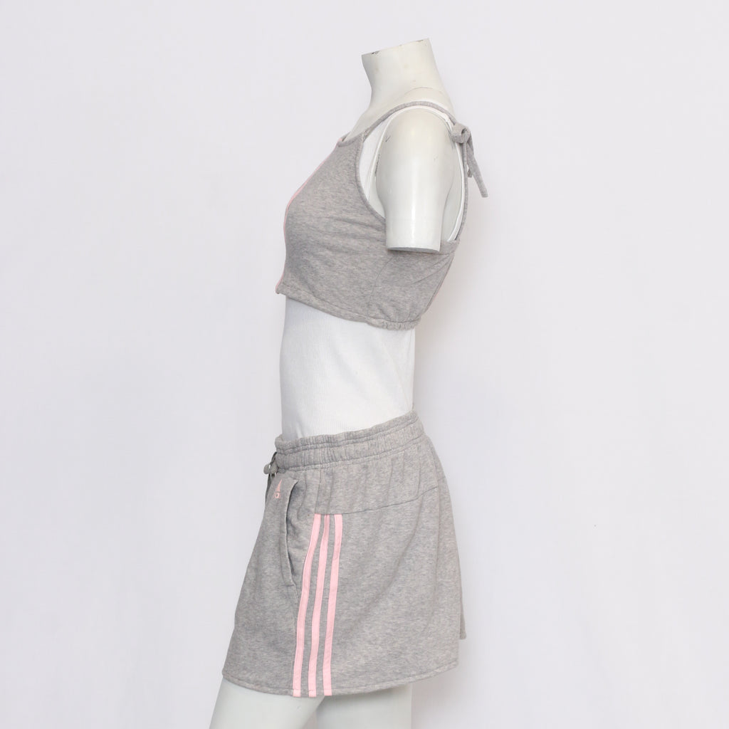 CR690 Reworked Beachwear Blouse and Skirt Set