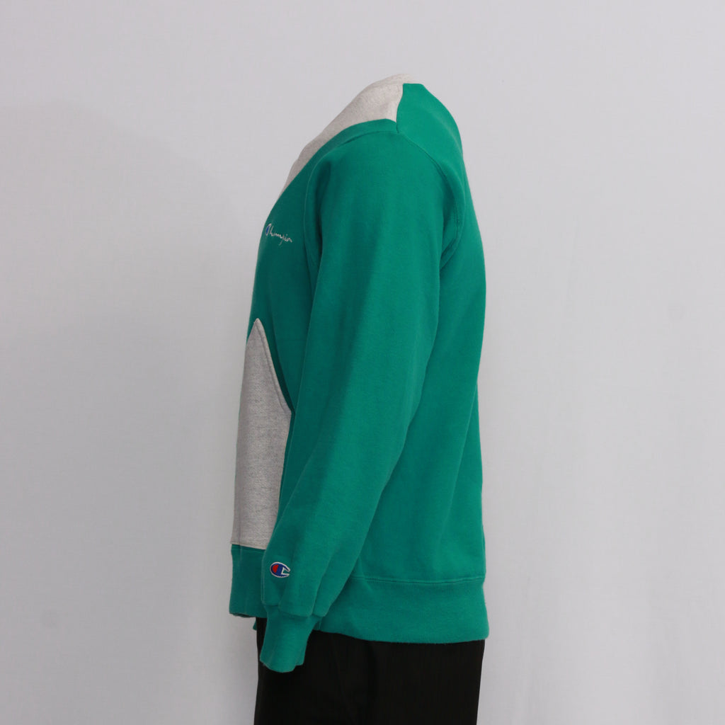 CR242 Branded Reworked Dynamic Contrast Panel Sweatshirt