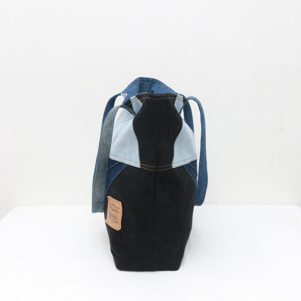 CR8865 Reworked Ladies Denim Hand Bags
