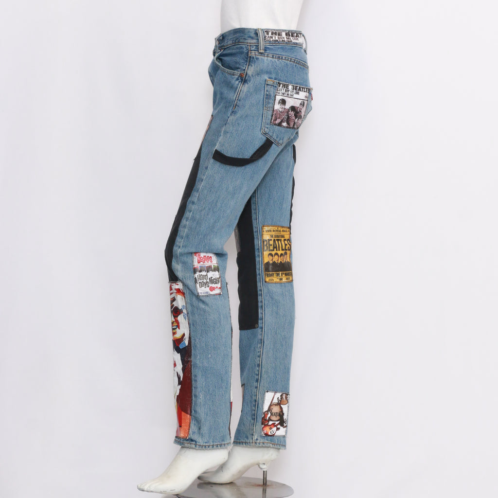 CR10 Levi's Music Patchwork Breathable Jeans
