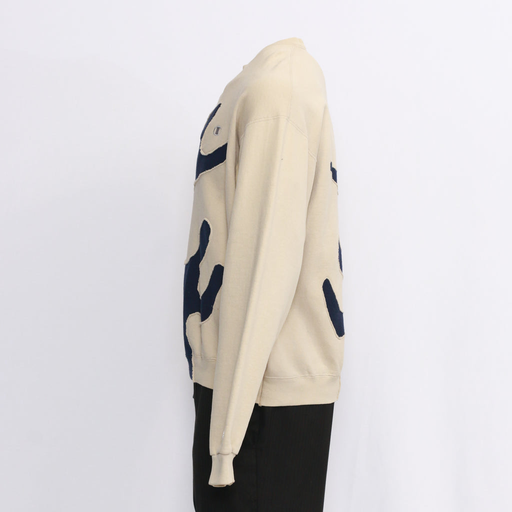 CR258 Reworked Branch Pattern Branded Sweatshirts