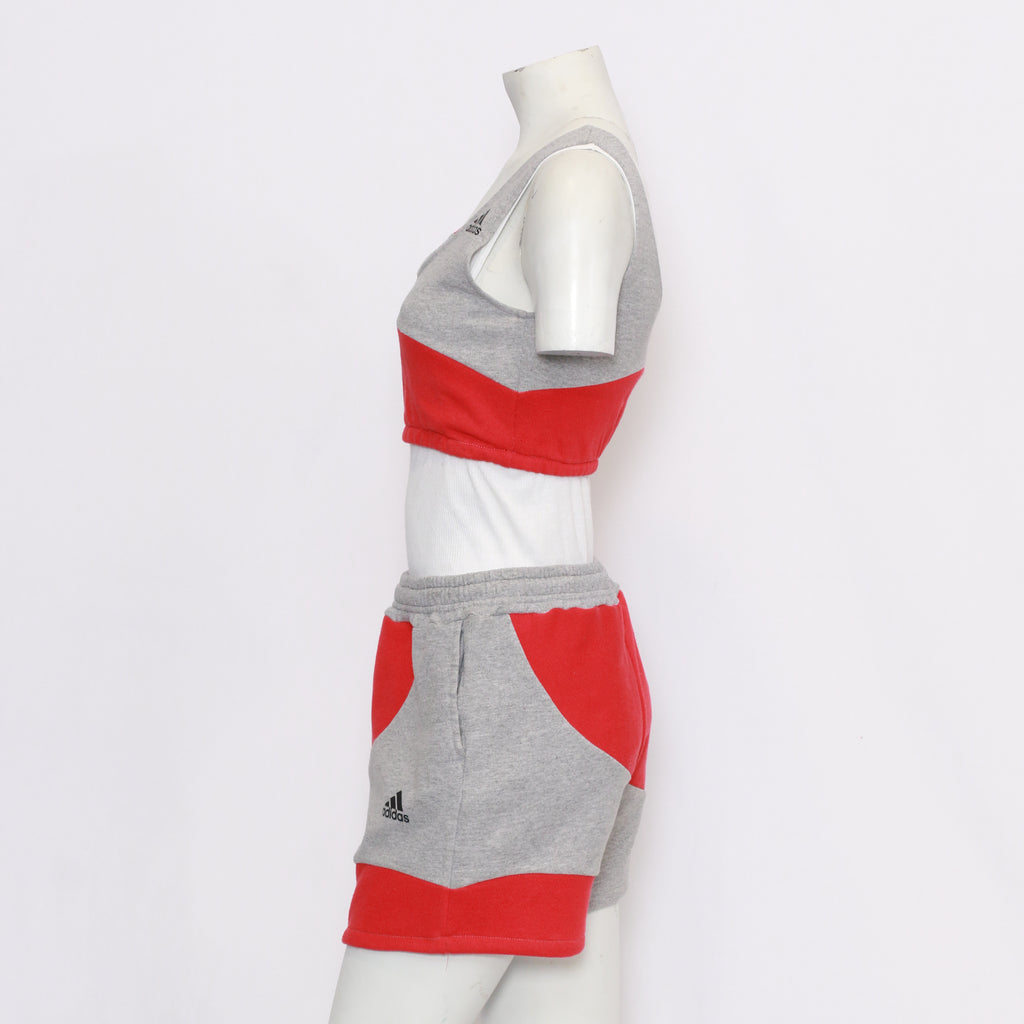 CR244 Reworked Branded Blouse and Sexy Short Set